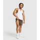 Спортивные шорты из хлопка Gymshark a6a5vc54 M коричневые (100004946) - изображение 4