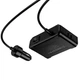 Автомобільний розгалужувач Hoco Z64 Anshun (2USB/2Type-C, 15W USB+240W DC) з дисплеєм Digital Display швидка зарядка в машину Чорний - изображение 6