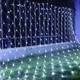 Гирлянда светодиодная Сетка 200 LED 220 - 240V 50 Hz 3х2м, 8 режимов мигания, с белым свечением - изображение 6