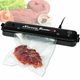Бытовой вакуумный упаковщик Vacuum Sealer с набором пакетов 90 Вт Черный - изображение 1