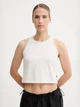 Спортивная майка для фитнеса женская New Balance Novelty Rib WT51551LIT L Бежевая (197967354793) - изображение 4