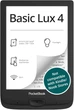 Электронная книга 6" Basic Lux 4 / 8ГБ / Wi-Fi / SD слот / сенсорный E-Ink экран (758 × 1024) / Настраиваемая яркость / Динамики / Черный (PB618-P-WW) Б/В - изображение 1