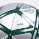 М'яч футбольний Adidas STARLANCER CLB Сріблястий, Зелений 5 (JW1358 5) - зображення 3
