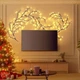 Гірлянда настінна Гілка для приміщень 2.3 м 144 LED, USB, IP20, 8 режимів, з тепло-білим свіченням - зображення 5