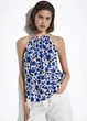Топ із сумішевого льону Massimo Dutti 5700803477c54 34 комбінований (100005419) - зображення 1