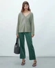 Лонгслів з бавовни Massimo Dutti 6840730500c54 S зелений (100005421) - зображення 2