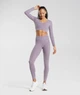 Спортивний лонгслів Gymshark b4a8f1c54 XS ліловий (100004806) - зображення 4