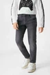 Джинсы slim на флисе C&A 2159809c53 176см серые (100004674) - изображение 1