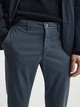 Брюки чино slim из хлопка Massimo Dutti 1031400c17 W31 синие (100004960) - изображение 5