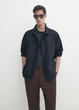 Куртка-рубашка Massimo Dutti 173117401c54 L темно-синяя (100005004) - изображение 1