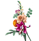 Конструктор Pretty Pink Flower Bouquet Ботанический букет розовый совместимый блочный - изображение 3