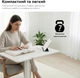 Приставной стол на колесах с регулировкой высоты RZTK Desk Compact 2 700 х 400 мм White - изображение 11