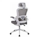 Офісне крісло GT Racer B-5880 White/Gray GT Racer B-5880 White/Gray 904812 - зображення 5