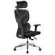 Офисное кресло Mealux D1 Air Fabric Black (HF-D1 F/B) Mealux HF-D1 F/B 905029 - изображение 6