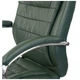 Офісне крісло Аклас Валенсія MB XY-7340 Зелений (Шкіра Lux LC-green) (00161485) АКЛАС 00161485 905127 - зображення 7