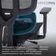 Офисное кресло OfficePro Skyline OC680B Black (OC680B) OfficePro OC680B 924063 - изображение 12