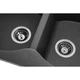 Мойка кухонная GRANADO CORDOBA grafito (gr1209) GRANADO gr1209 904519 - изображение 3