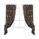 Штора Прованс комплект Breakfast Brown 136x170 см 2 шт (11137) Прованс 11137 923193 - зображення 1
