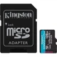 Карта памяти Kingston 128GB microSDXC сlass 10 UHS-I U3 V30 A2 Canvas Go Plus G4 (SDCG4/128GB) Kingston SDCG4/128GB 913645 - изображение 1