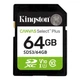 Карта памяти Kingston 64GB SDXC class 10 UHS-I V10 A1 Canvas Select Plus (SDS3/64GB) Kingston SDS3/64GB 913811 - изображение 1