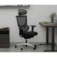 Офисное кресло Mealux S8 Air Fabric Black (HF-S8P F/B) Mealux HF-S8P F/B 904868 - изображение 12