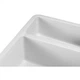 Мойка кухонная GRANADO Under top DOUBLE white (gr3405) GRANADO gr3405 905174 - изображение 3