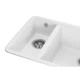 Мойка кухонная GRANADO Under top DOUBLE white (gr3405) GRANADO gr3405 905174 - изображение 5