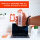 Спрей для очищення Whoosh! Screen Shine GO XL 100ml, microfiber 14x14cm (1FG100ENFR/1FG100XLENFR) Whoosh! 1FG100ENFR/1FG100XLENFR 909326 - зображення 3