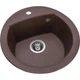 Мойка кухонная GRANADO RONDA marron з сифоном (470*490mm.) (gr2206) GRANADO gr2206 905348 - изображение 2