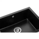 Мойка кухонная GRANADO Under top L black shine (gr3501) GRANADO gr3501 905178 - изображение 5