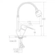 Смеситель TAU SM-4B644C (9843150) TAU 9843150 904363 - изображение 2