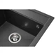 Мойка кухонная GRANADO MERIDA grafito (gr0309) GRANADO gr0309 904636 - изображение 4