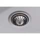 Мийка кухонна GRANADO RONDA white з сифоном (470*490mm.) (gr2205) GRANADO gr2205 905350 - зображення 3