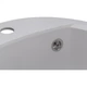 Мийка кухонна GRANADO RONDA white з сифоном (470*490mm.) (gr2205) GRANADO gr2205 905350 - зображення 6