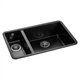 Мойка кухонная GRANADO Under top DOUBLE black shine (gr3401) GRANADO gr3401 905162 - изображение 2