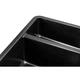 Мойка кухонная GRANADO Under top DOUBLE black shine (gr3401) GRANADO gr3401 905162 - изображение 4