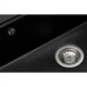 Мойка кухонная GRANADO ARTES black shine з сифоном (gr3601) GRANADO gr3601 905133 - изображение 5