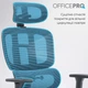Офісне крісло OfficePro Skyline OC680-B-G-G (OC680-B-G-G) OfficePro OC680-B-G-G 919907 - зображення 8