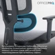 Офісне крісло OfficePro Skyline OC680-B-G-G (OC680-B-G-G) OfficePro OC680-B-G-G 919907 - зображення 11