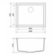 Мойка кухонная GRANADO UNDER TOP MAX white (gr3005) GRANADO gr3005 904770 - изображение 5