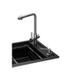 Мойка кухонная GRANADO Optimal Artes black shine (+ змішувач Badalona LUX inox + дозатор Redondo inox + ко (ksg1201) GRANADO ksg1201 905097 - изображение 3