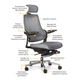 Офисное кресло Mealux Y-565 KBG Mealux Y-565 KBG 904365 - изображение 2
