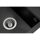 Мойка кухонная GRANADO MERIDA black shine (gr0301) GRANADO gr0301 904634 - изображение 4