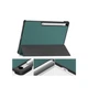 Чохол до планшета BeCover Smart Case Samsung Galaxy Tab S10 FE Plus (SM-X620/SM-X626) 13.1" Dark Green (713383) BeCover 713383 919551 - зображення 6