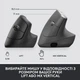 Мишка Logitech Lift Vertical Ergonomic Wireless/Bluetooth for Business Graphite (910-006494) Logitech 910-006494 909197 - зображення 7
