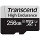 Карта памяти Transcend 256GB microSDXC class 10 UHS-I U3 High Endurance (TS256GUSD350V) Transcend TS256GUSD350V 913527 - изображение 1