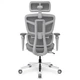 Офисное кресло Mealux S4 Air Fabric Grey (HF-S4 F/G) Mealux HF-S4 F/G 904860 - изображение 4