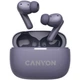Навушники Canyon TWS-10 OnGo ANC ENC Purple (CNS-TWS10PL) CANYON CNS-TWS10PL 921465 - зображення 1