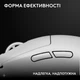 Мышка Logitech G Pro X Superlight 2 Lightspeed Wireless White (910-006638) Logitech 910-006638 910085 - изображение 2