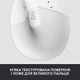 Мишка Logitech Lift Vertical Ergonomic Wireless/Bluetooth for Business Off-white (910-006496) Logitech 910-006496 909200 - зображення 3